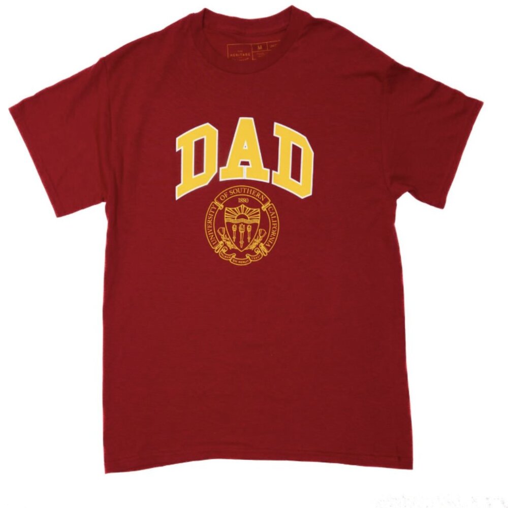USC Dad Seal T-Shirt L NWT